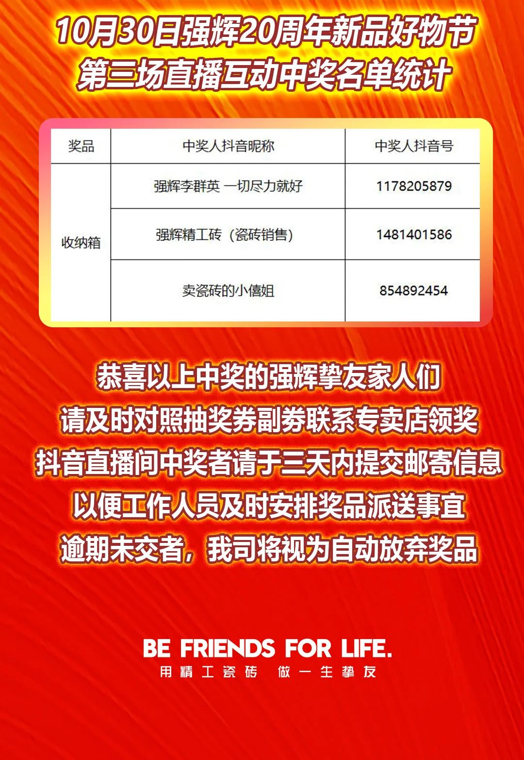 绿巨人黄色视频20周年新品好物節收官直播獲獎名單公布！(圖4)